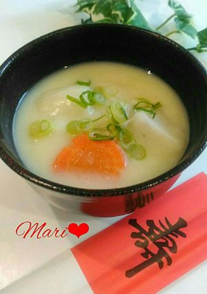 お雑煮～白味噌仕立て～-レシピのメイン写真