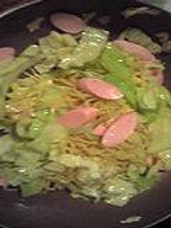 おさかなソーセージのバタ焼きそば-レシピのメイン写真