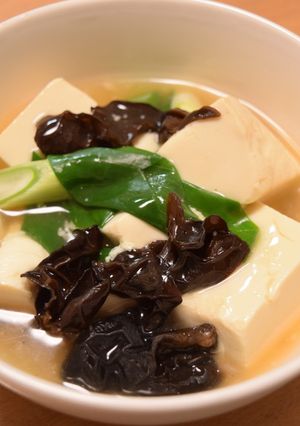 豆腐とキクラゲの中華風さっぱりあんかけ-レシピのメイン写真