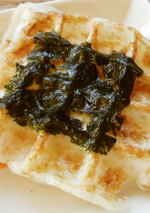 お餅が余ったら・・磯辺焼き♪-レシピのメイン写真