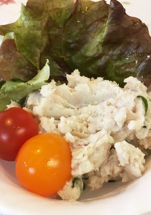 ツナとナッツのポテトサラダ-レシピのメイン写真