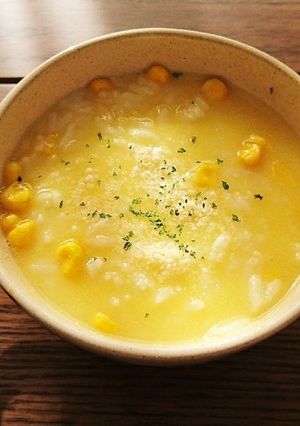コーンポタージュのリゾット風-レシピのメイン写真
