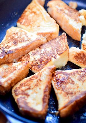 ポリ袋で簡単！とろふわフレンチトースト-レシピのメイン写真