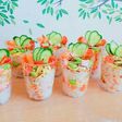 プラスチックカップで簡単!ちらし寿司