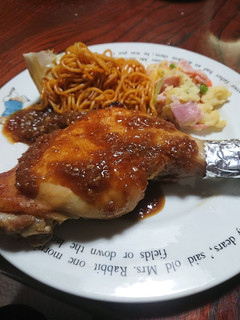 骨付きもも肉のたまねぎソース-レシピのメイン写真