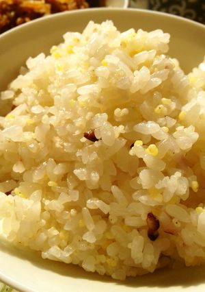 炊飯器で炊く塩入雑穀白米ご飯-レシピのメイン写真
