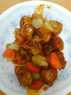 肉だんごの甘酢あんかけ-レシピのメイン写真