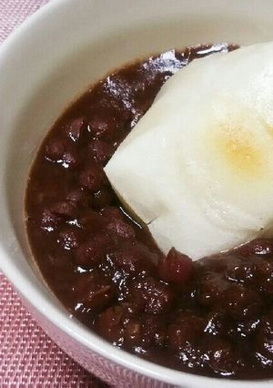 簡単介護食♥やさしい甘さのおぜんざい-レシピのメイン写真