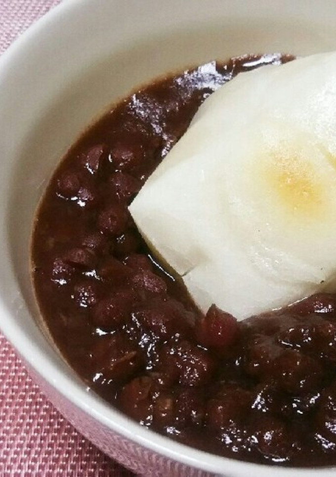 簡単介護食♥やさしい甘さのおぜんざい-レシピのメイン写真
