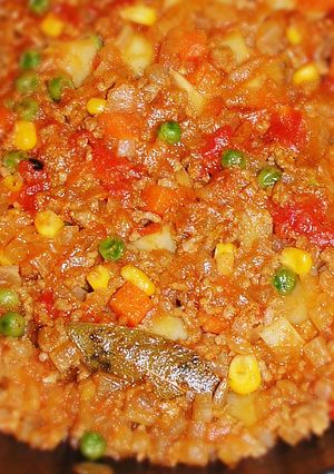 豚挽き肉と野菜のキーマカレー☆インド料理-レシピのメイン写真