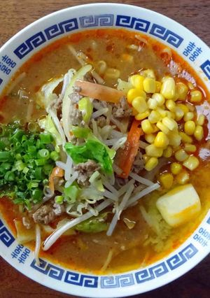味噌バターらーめん-レシピのメイン写真