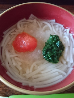 お正月離乳食 年明けうどん-レシピのメイン写真