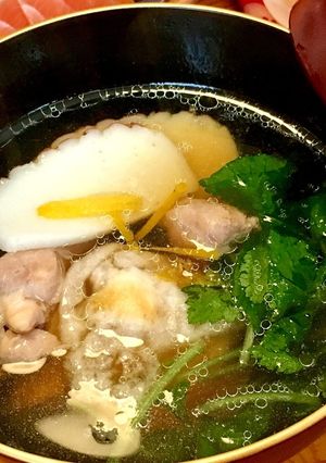 お澄まし雑煮-レシピのメイン写真
