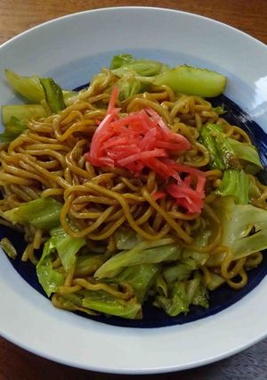 キャベツだけの焼きそば-レシピのメイン写真