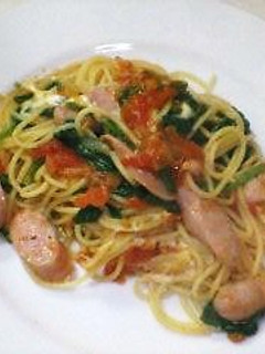 ソーセージのトマトソースパスタ-レシピのメイン写真