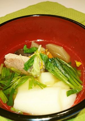 自己流鴨の雑煮-レシピのメイン写真