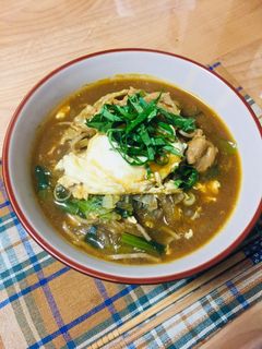 簡単美味!カレーそば-レシピのメイン写真