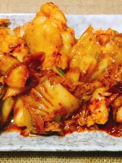 手羽元のキムチ漬けねぎ焼き-レシピのメイン写真