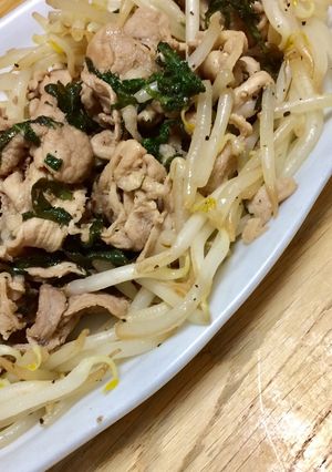 簡単☆豚肉と大葉炒め☆-レシピのメイン写真