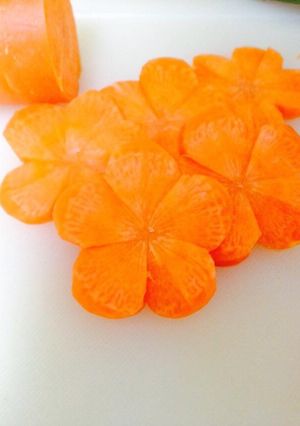 簡単 にんじんの飾り切り-レシピのメイン写真