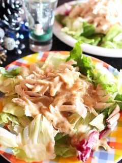 鶏ささみの棒々鶏風サラダ-レシピのメイン写真