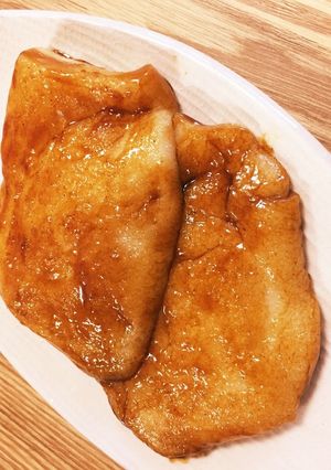 斬新お餅の食べ方！バターで焼いたソース餅-レシピのメイン写真