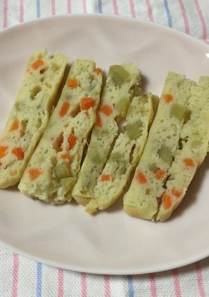 野菜の甘さの野菜のケーキ〜離乳食後期〜-レシピのメイン写真