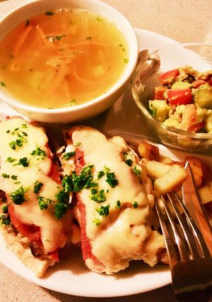 3つの野菜のブイヨンスープ-レシピのメイン写真