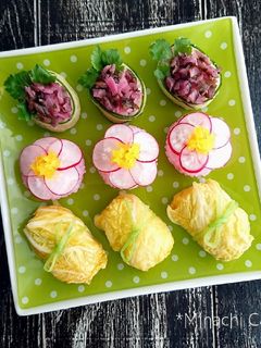 野菜を楽しむ♪おもてなし❤️漬物寿司-レシピのメイン写真