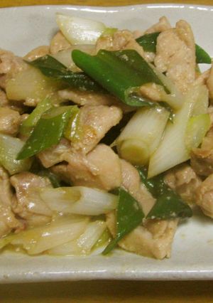 粕床鶏のネギポン酢-レシピのメイン写真