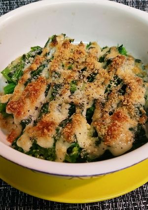 簡単菜の花のマヨチーズ焼き-レシピのメイン写真