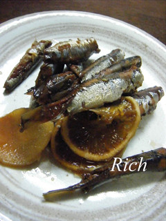 柔らかい♡♥しこ鰯のハニーレモン煮-レシピのメイン写真