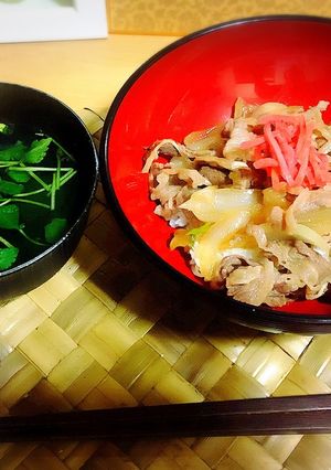 *失敗知らず! 肉が柔らか簡単牛丼*-レシピのメイン写真