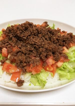 なんちゃってロコモコ丼-レシピのメイン写真