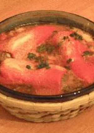 レッドベルペッパーの肉詰め煮-レシピのメイン写真