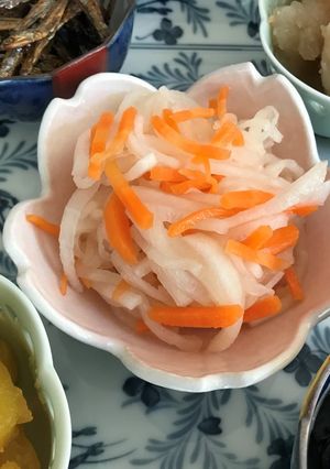 おせち　紅白なます-レシピのメイン写真