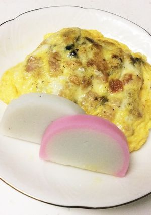 おせちリメイク〜簡単なオムレツ-レシピのメイン写真