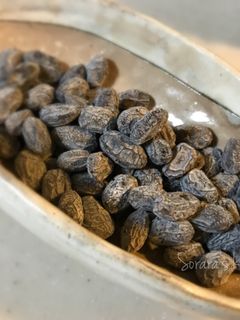 お正月の黒豆で簡単★絞り豆-レシピのメイン写真