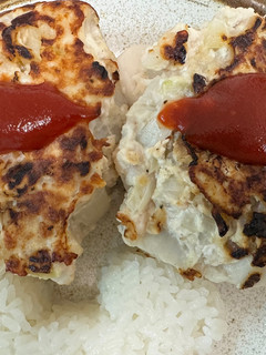 里芋と鶏胸肉のハンバーグ-レシピのメイン写真