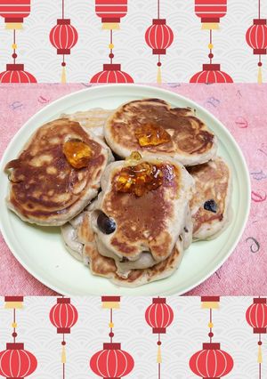 黒豆の蕎麦粉パンケーキ☆-レシピのメイン写真