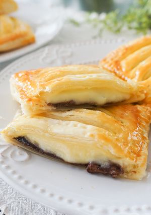 大根と豆腐で♪チョコカスタードパイ☆-レシピのメイン写真