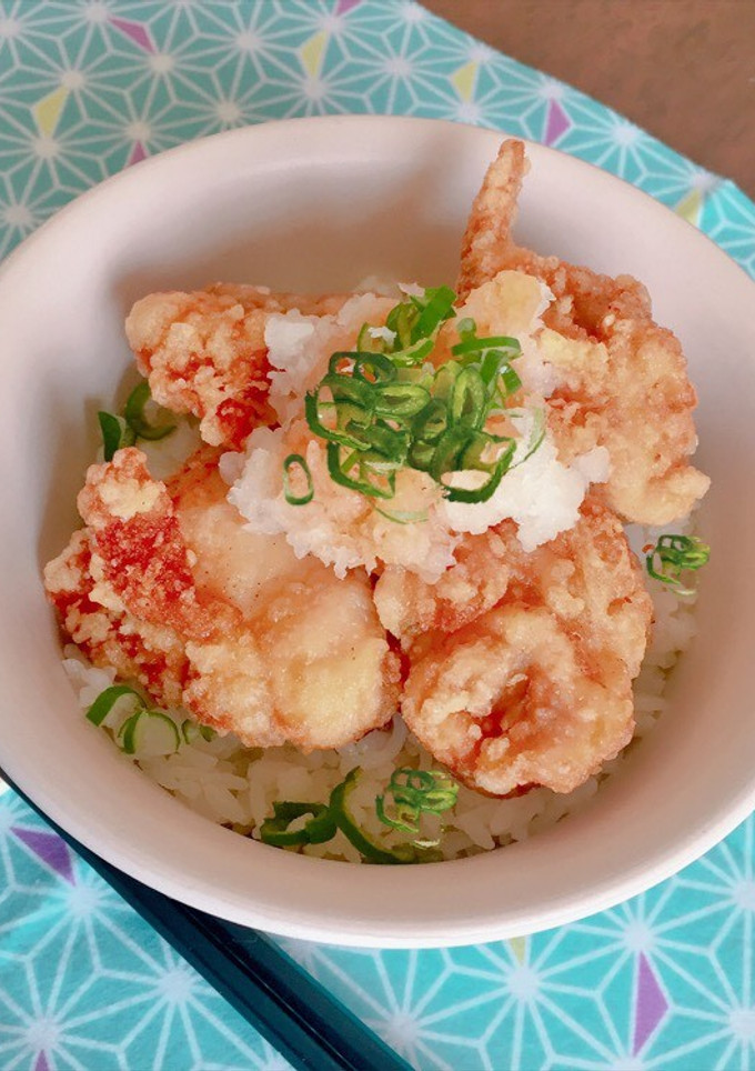 大分からあげの「元祖 塩からあげ丼」　-レシピのメイン写真