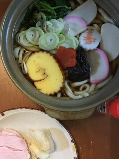 おせちリメイク 鍋焼きうどん-レシピのメイン写真