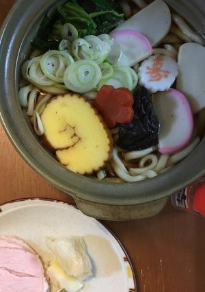 おせちリメイク 鍋焼きうどん-レシピのメイン写真