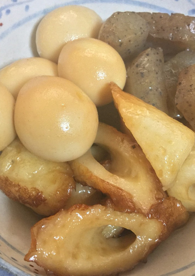 ちくわとコンニャクの煮物-レシピのメイン写真