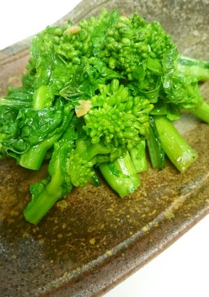 簡単♡菜の花のにんにく炒め-レシピのメイン写真