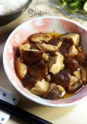 ＊すぐに味染み＊簡単やさしい椎茸の煮物-レシピのメイン写真