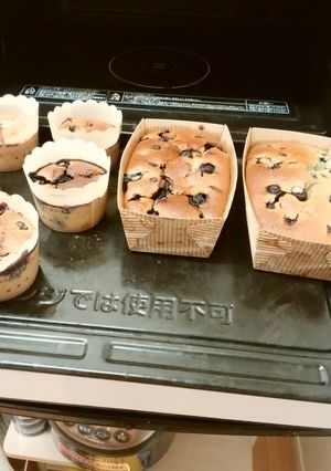 アーモンドとブルーベリーのケーキ-レシピのメイン写真