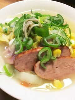 みんなで楽しく〜ラーメン鍋-レシピのメイン写真