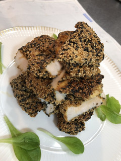 鶏胸のごま焼-レシピのメイン写真